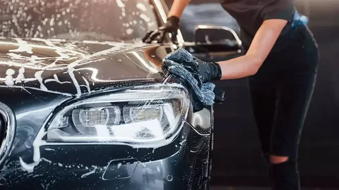 How to wash a car